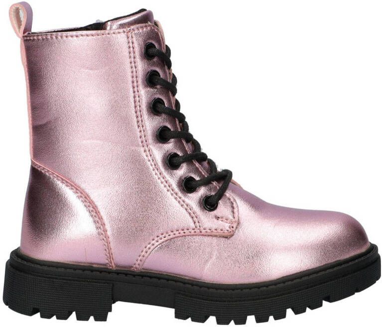 Nelson Kids veterboots roze metallic