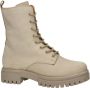 Nelson nubuck veterboots off white - Thumbnail 1