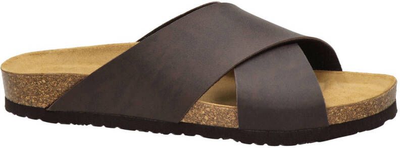 Nelson slippers bruin