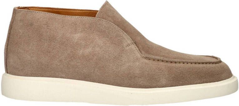 Nelson suède enkelboots taupe