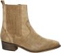 Nelson Nolia dames enkellaars Beige - Thumbnail 1