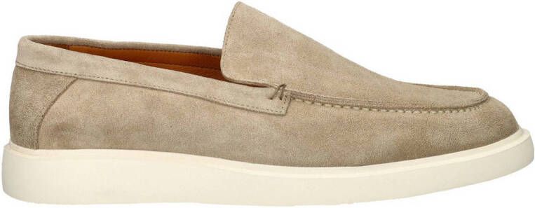 Nelson suède loafers beige