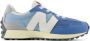 New Balance 327 sneakers blauw lichtblauw wit - Thumbnail 1