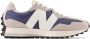 New Balance Sneakers met suède en textiel bovenwerk Gray Heren - Thumbnail 1