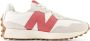 New Balance 327 sneakers ecru koraalrood - Thumbnail 1