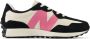 New Balance 327 sneakers zwart wit roze Nylon Meerkleurig 36 - Thumbnail 1