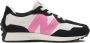 New Balance 327 sneakers zwart wit roze - Thumbnail 1