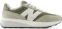 New Balance 370 sneakers olijfgroen beige - Thumbnail 1