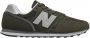 New Balance ML373 D Sneakers Green White - Thumbnail 1