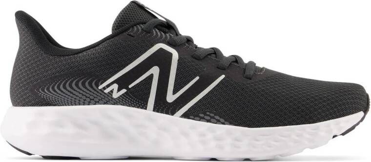 New Balance 411 v3 hardloopschoenen zwart zilver