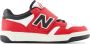 New Balance 480 sneakers rood wit zwart - Thumbnail 1