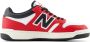 New Balance 480 sneakers wit rood zwart Leer Meerkleurig 36 - Thumbnail 1