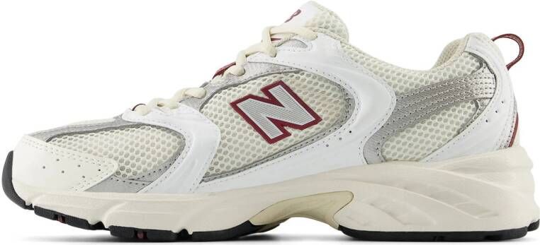 New Balance Casual Running Sneaker 530 White Salt White Dames