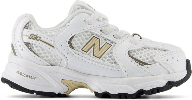 New Balance 530 sneakers wit goud