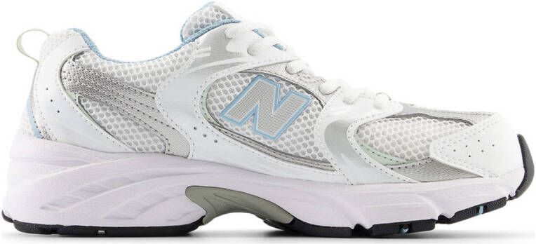 New Balance 530 sneakers wit lichtblauw zilvergrijs