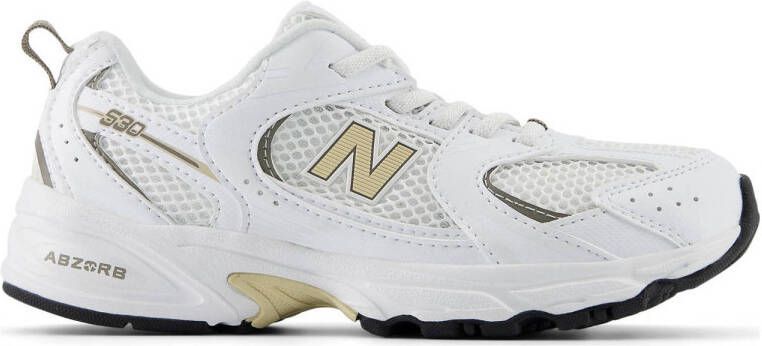 New Balance 530 sneakers wit lichtgeel