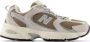 New Balance Suede Damesschoenen Herfst Winter Collectie Beige Dames - Thumbnail 1