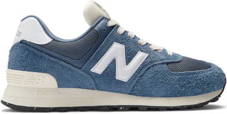 New Balance 574 sneakers blauw wit