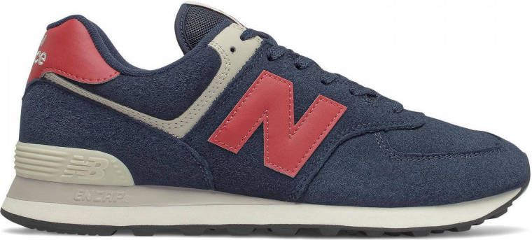 New Balance Classics 574 Heren Sneakers Schoenen Navy-Blauw ML574PN2