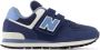 New Balance 574 sneakers donkerblauw wit - Thumbnail 1