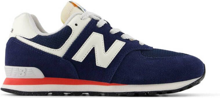 New Balance 574 sneakers donkerblauw wit