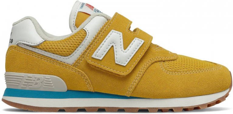 new balance ml574 heren geel