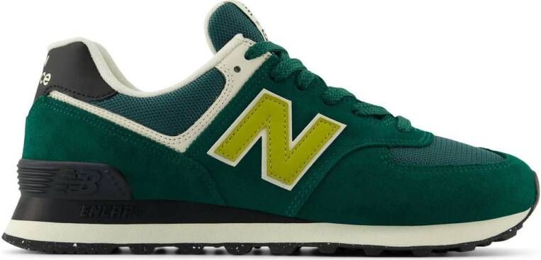 New Balance 574 sneakers groen limegroen