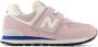 New Balance 574 sneakers roze wit blauw - Thumbnail 1