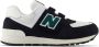 New Balance 574 sneakers zwart groen wit - Thumbnail 1