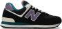 New Balance Suède en Stoffen Leren Sneakers Black Heren - Thumbnail 1