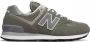 New Balance 574 suède sneakers grijs lichtgrijs - Thumbnail 1