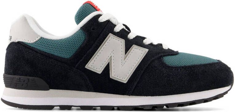 New Balance 574 V1 sneakers zwart grijsblauw