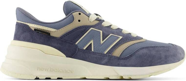 New Balance 997 sneakers blauw ecru