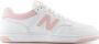 New Balance Witte en roze sneakers voor dames White Dames - Thumbnail 1