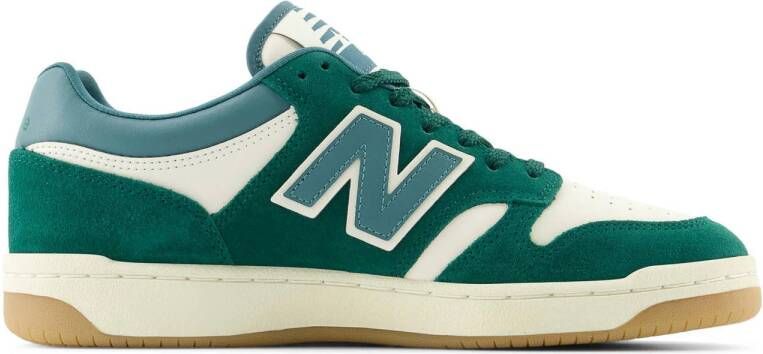 New Balance BB480 sneakers groen offwhite