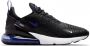 Nike Air Max 270 Heren Black White Persian Violet Heren - Thumbnail 1