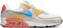 Nike air max 90 W Wit Blauw Geel Zalm Sneakers - Thumbnail 1