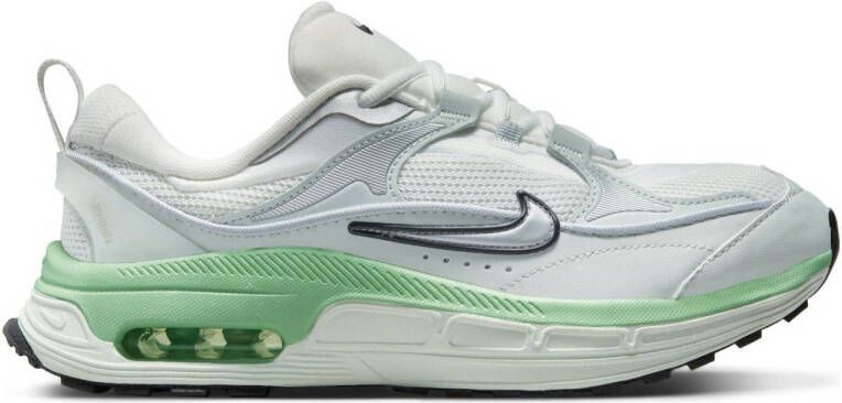 Nike Air Max Bliss sneakers wit zilver lichtgroen