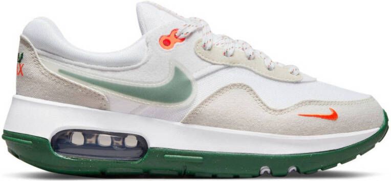 Nike Air Max Motif sneakers wit groen oranje