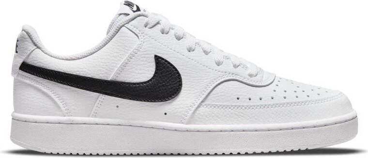 Nike Court Vision low sneakers wit zwart