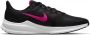 Nike Downshifter 11 Dames Black Dark Smoke Grey White Fireberry Dames - Thumbnail 1