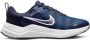 Nike Downshifter 12 Next Nature hardloopschoenen donkerblauw blauw wit kids - Thumbnail 1