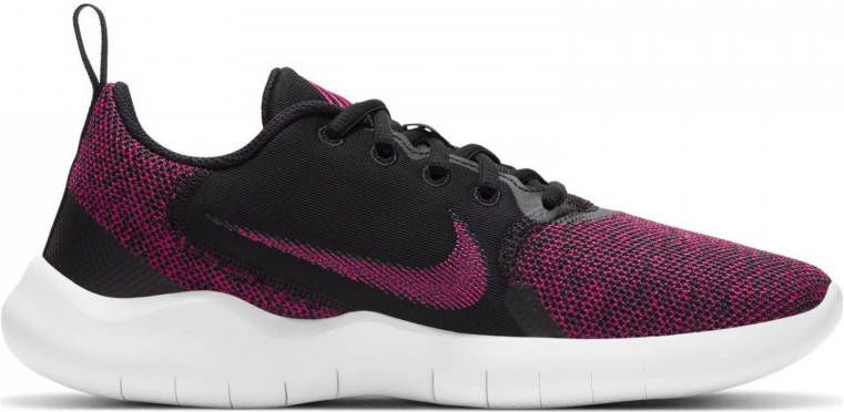 Nike Flex Experiencce Run 10 hardloopschoenen zwart fuchsia grijs