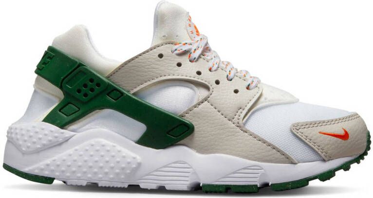 Nike Huarache Run (GS) Sneakers Kinderen Wit Groen