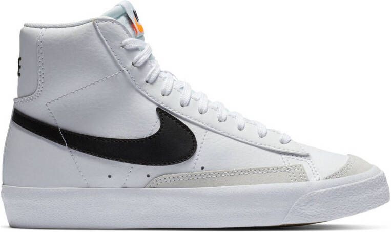 Nike Blazer Mid '77 (gs) Basketball Schoenen white black total orange maat: 40 beschikbare maaten:36.5 37.5 38.5 40