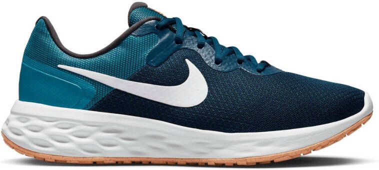 Nike Revolution 6 Next Nature hardloopschoenen blauw petrol wit