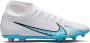 Nike Superfly 9 Club fg mg Sr. voetbalschoenen wit blauw - Thumbnail 1