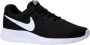 Nike Tanjun Dames Sneakers Black White - Thumbnail 1