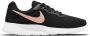 Nike Tanjun Sneakers Dames Black Mtlc Red Bronze Barely Volt White - Thumbnail 1