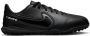 Nike Jr. Tiempo Legend 9 Academy TF Voetbalschoenen voor kleuters kids (turf) Zwart - Thumbnail 1